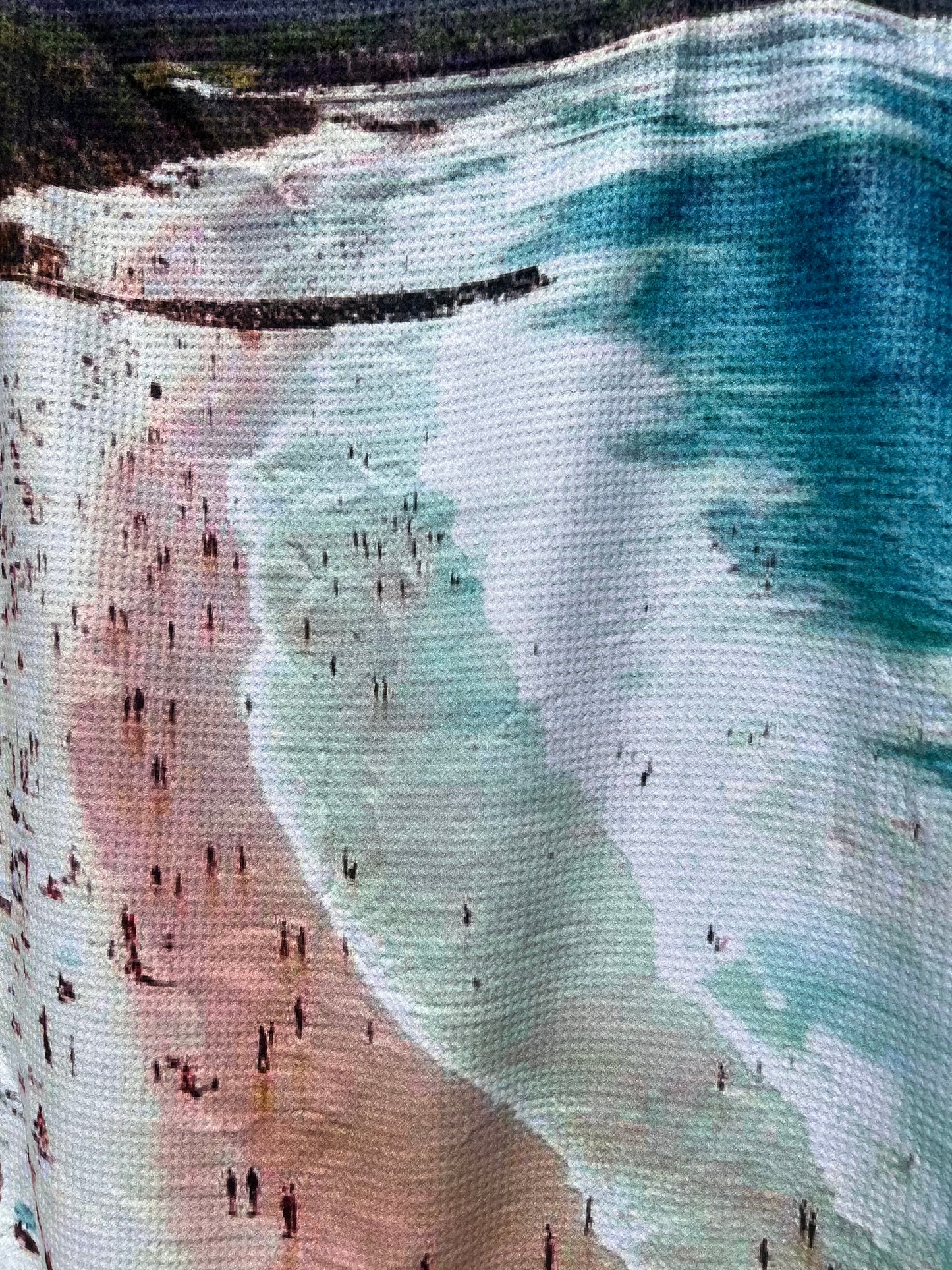 Noosa Main Beach Waffle Towel