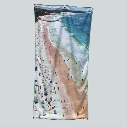 Noosa Main Beach Waffle Towel