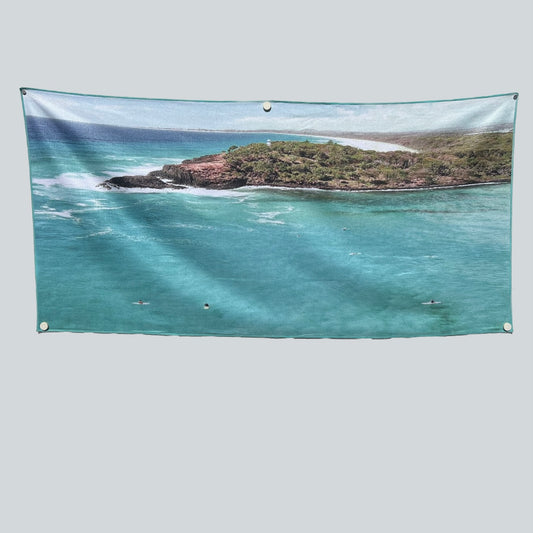 Tweet Heads Waffel Towel